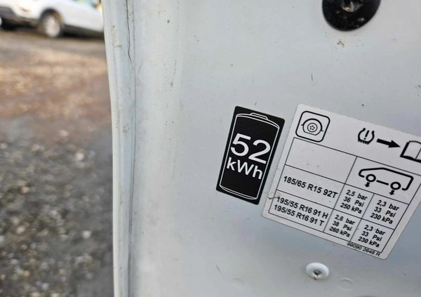 Renault Zoe cena 29000 przebieg: 40000, rok produkcji 2020 z Przemyśl małe 137